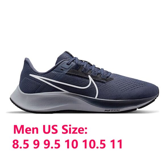 Brand New Nike Men's Air Zoom Pegasus 38 Mesh Running Shoes - Breathable, Light - Picture 1 of 6